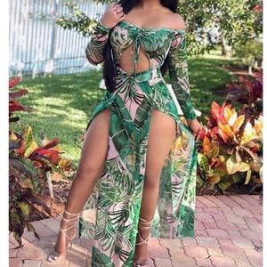 Jungle Fever Green Dress